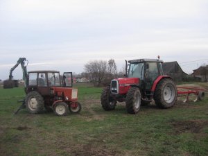 Massey Ferguson 6150 + Władymirec T-25