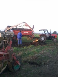 Ursus C-355 i rozrzutnik & Ursus C-330 i cyklop