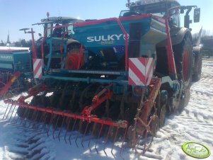 Sulky Xeos Pro i brona wirnikowa Cultiline HR 3000.19