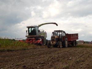 Ursus 912 & Tandem 8t + Claas Jaguar 820 & Kemper