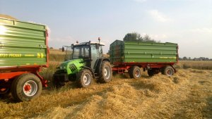 Deutz-Fahr Agroplus 67 & Pronar 672/1