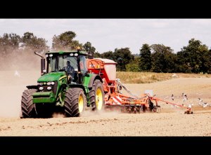 John Deere 7730 & Kuhn Speedlinder 4000