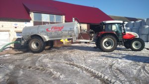 Fliegl + Steyr 9105mt