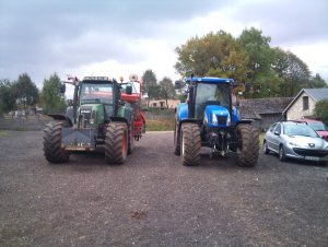 Fendt 716 i New Holland T6