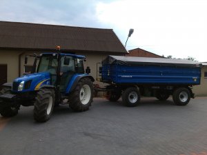 New Holland T5060 & Auto-tech PT-8 Maxxx