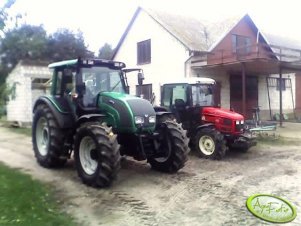 Valtra N101 Hi i Same Roller 60