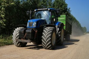 New Holland T6050 + przyczepa