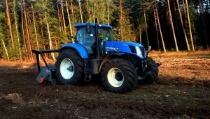 New Holland T7.270 AC & rębak Fae