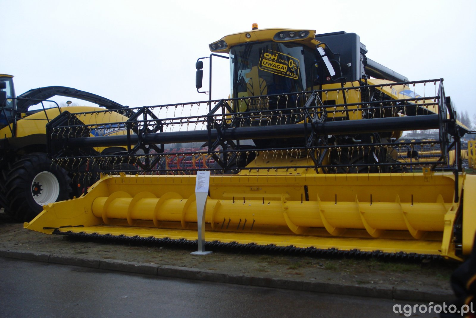 Kombajn New Holland CX 5080 Zdj cie 534436 Galeria Rolnicza Agrofoto