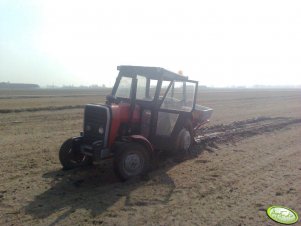 Massey Ferguson 255 + Grass Rol