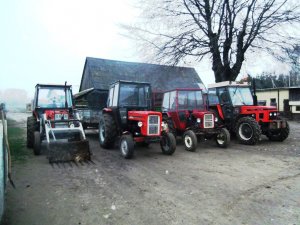 Ursus C-360 & Ursus C-330M & T-25 & Zetor 7245