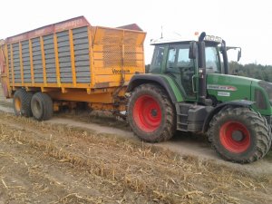 Fendt 412 vario & Veenhuis 18-2