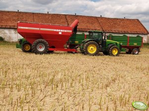 John Deere 8360R + Horsch Titan 34 UW