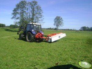 Farmtrac 80 4WD + Lely Splendimo 280 M