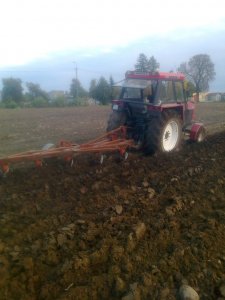 Ursus C-385 + pług 5 skibowy