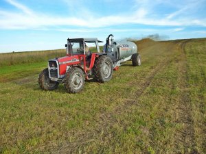 Massey Ferguson 595 & Pichon