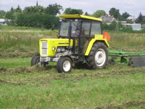 Ursus C-360 + zgrabiarka karuzelowa deutz-fahr 3m