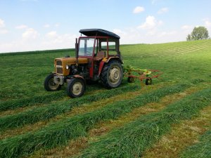 Ursus C330 + Claas WA360