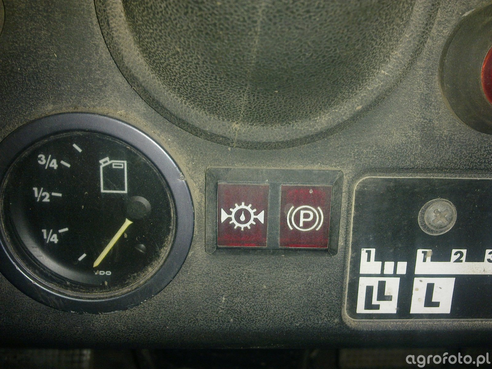 Deutz Fahr DX 6.30 - kontrolki 2