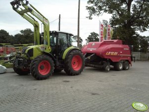 Claas Axos + Claas FL100