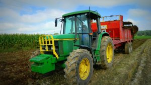 John Deere 6400 + Gilibert 10t