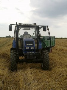 Farmtrac 675 DT + przyczepa jednoosiowa