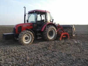 Zetor 7431 + poznaniak 2.5m + żubr