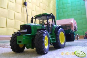 John Deere 6920s i Amazone za-m 4001