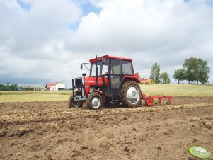 Massey ferguson 255 + UG 5 skib