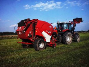 Laly Welger RP 445 + Massey Ferguson 5450