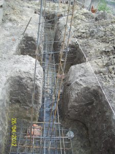 Budowa garażu -  fundamenty