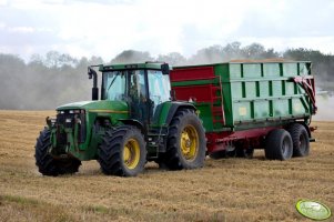 John Deere 8300 + Metal Tech