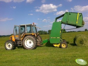 Renault 103.54 + John Deere 550