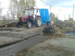 Zetor 7711 + Euromilk RINO FX1000