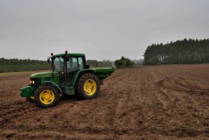 John Deere 6200 + Amazone 1004R