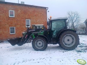 Deutz Fahr Agrofarm 430 TTV + Stoll FZ 30 Profiline
