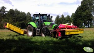 Deutz Fahr Agrotron M610 + Pottinger NovaCat 306 Alpha Moition + NovaDisc 265