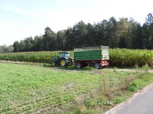 John Deere 5080R + Warfama T-670