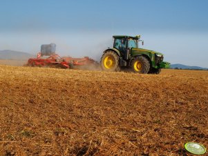 John Deere 8360R + Horsch Tiger 6AS