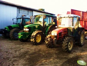 Same Roller 60 & John Deere 5620 & Deutz Agrofarm 430