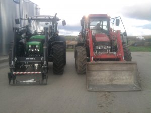 DF Agrofarm 410 i Case JX90