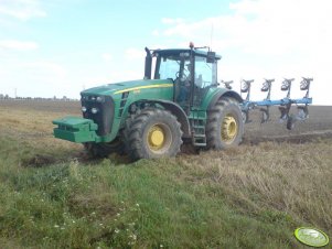 John Deere 8330 + Lemken