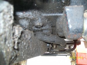 Ursus C-362 Rurka pod zaczepem