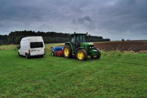 John Deere 6200 + AgroMasz AS 2,7 + Poznaniak