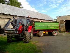 Massey Ferguson 5435 + Pronar