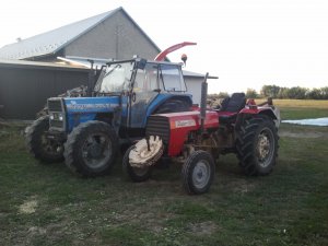 Zetor 3011 i Landini 6870+Mengele MB350 Turbo