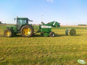 John Deere 6410 + Sipma Farma II