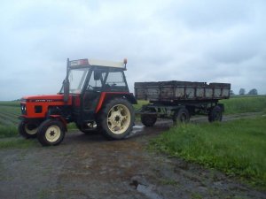 Zetor 7211 + Przyczepa D 47A