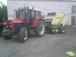 Zetor 8245 i Krone 10-16s