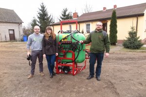 Przekazanie nagrody głównej w konkursie Agroinspektor